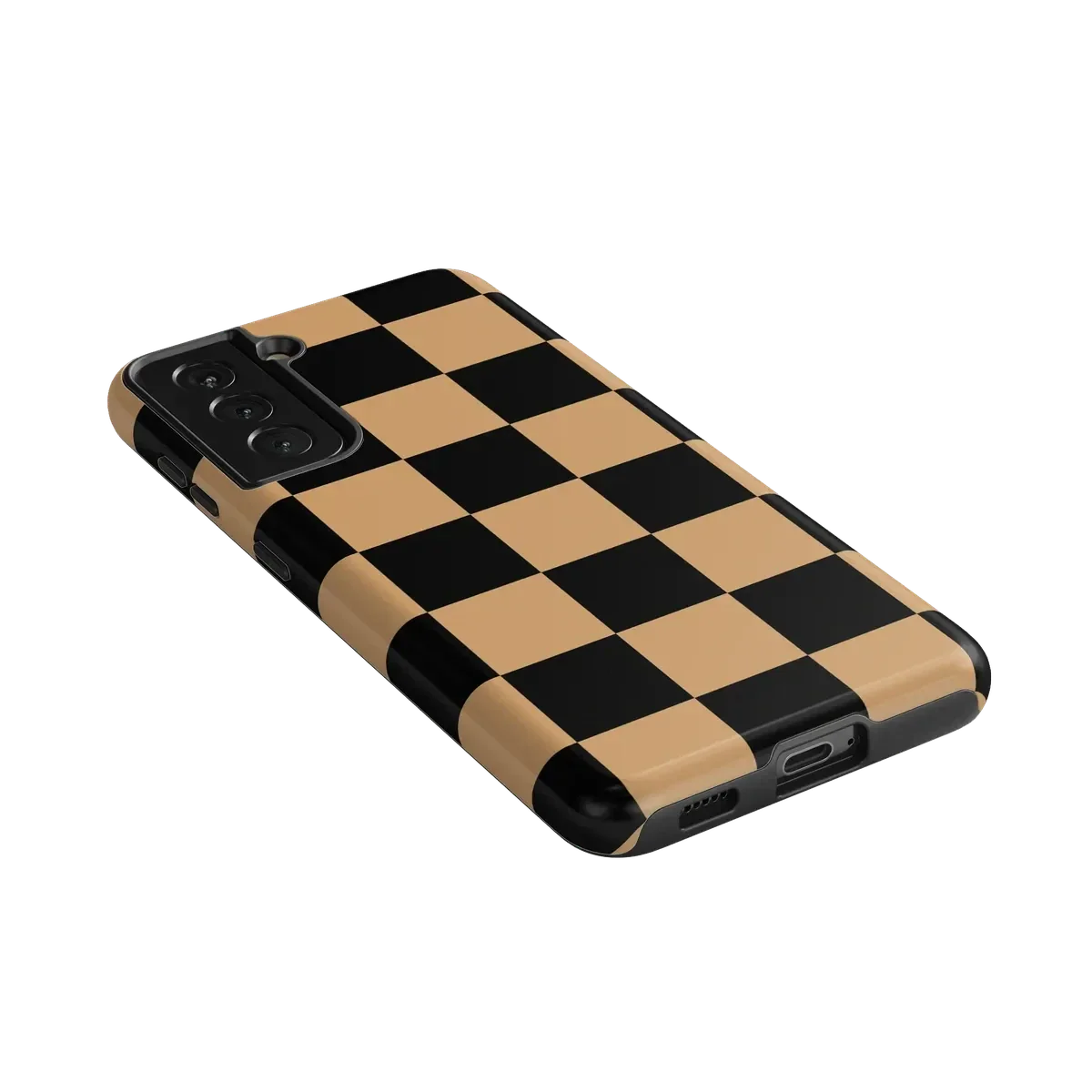 Fit Check | Black & Brown Checkerboard Case
