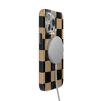 Fit Check | Black & Brown Checkerboard Case