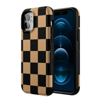 Fit Check | Black & Brown Checkerboard Case