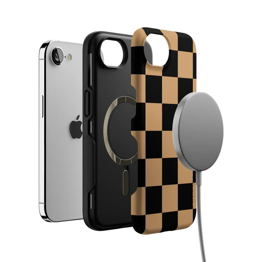 Fit Check | Black & Brown Checkerboard Case