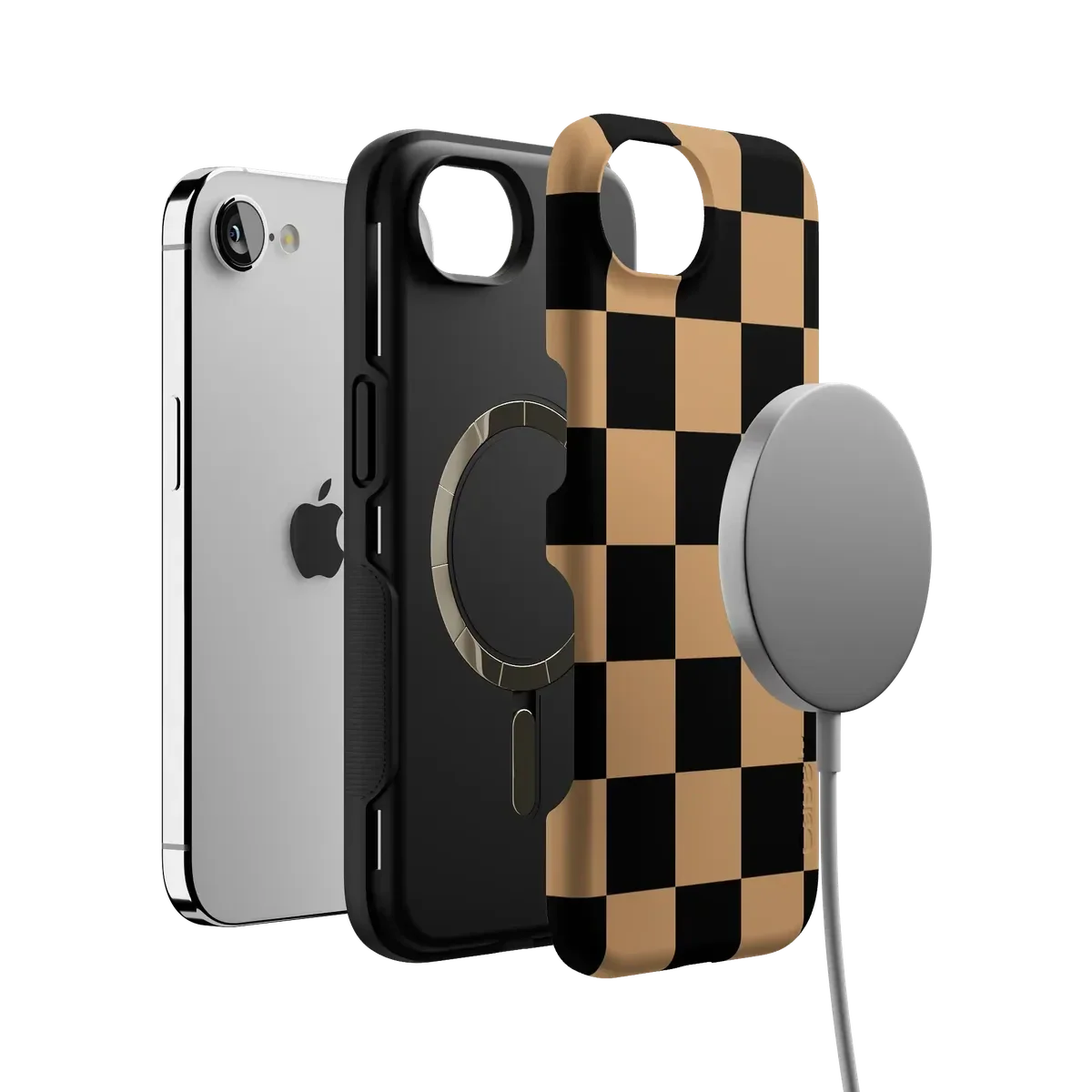Fit Check | Black & Brown Checkerboard Case