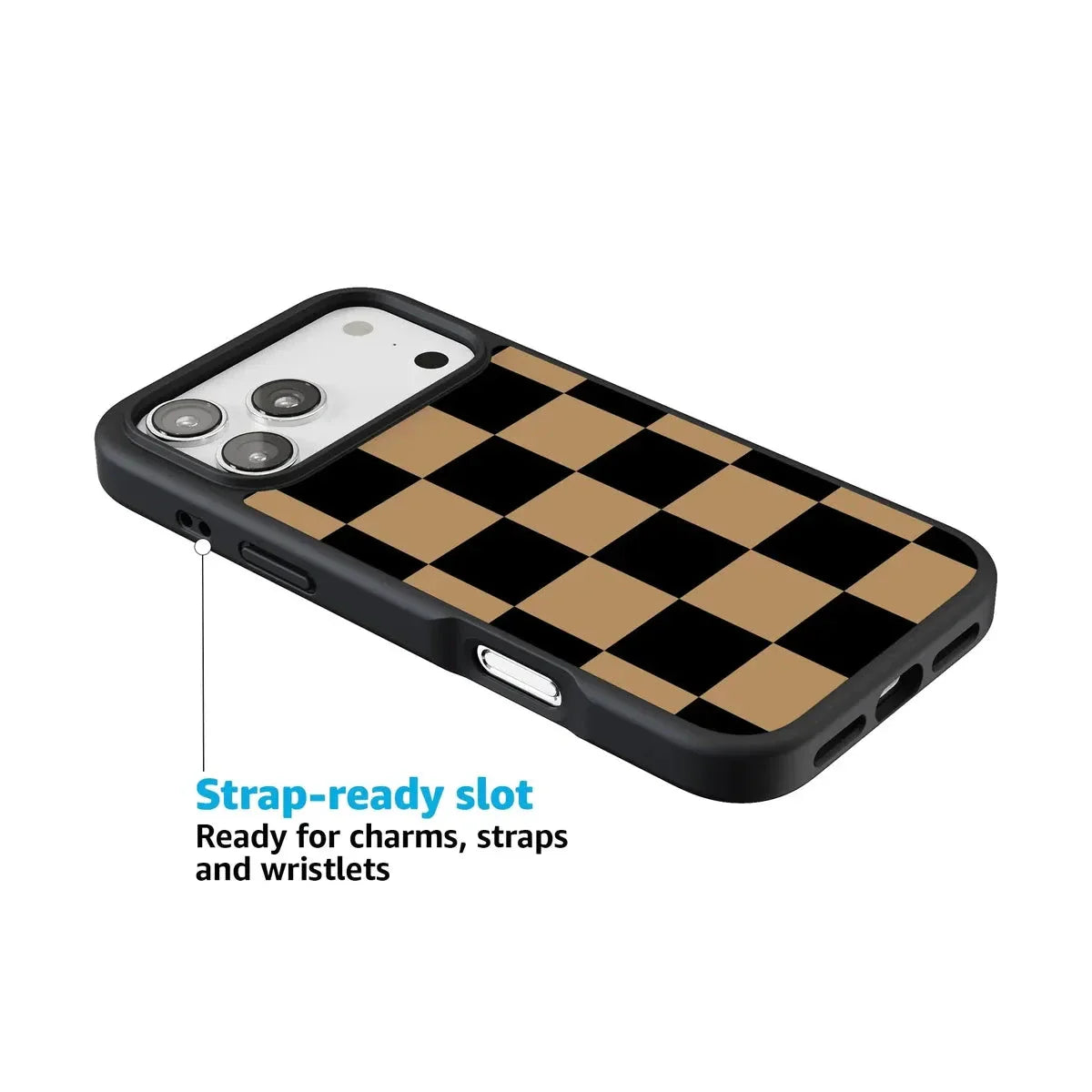 Fit Check | Black & Brown Checkerboard Case