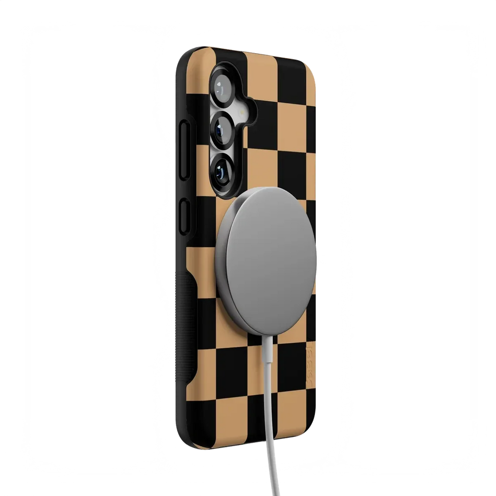 Fit Check | Black & Brown Checkerboard Case