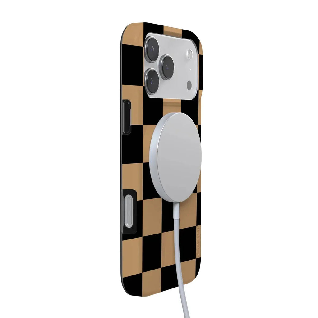 Fit Check | Black & Brown Checkerboard Case