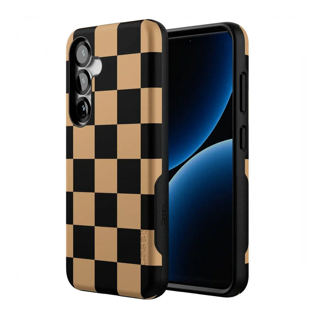 Fit Check | Black & Brown Checkerboard Case