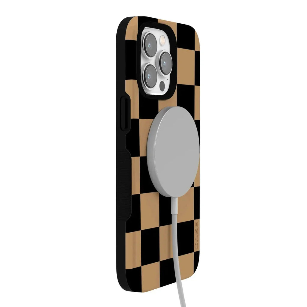 Fit Check | Black & Brown Checkerboard Case