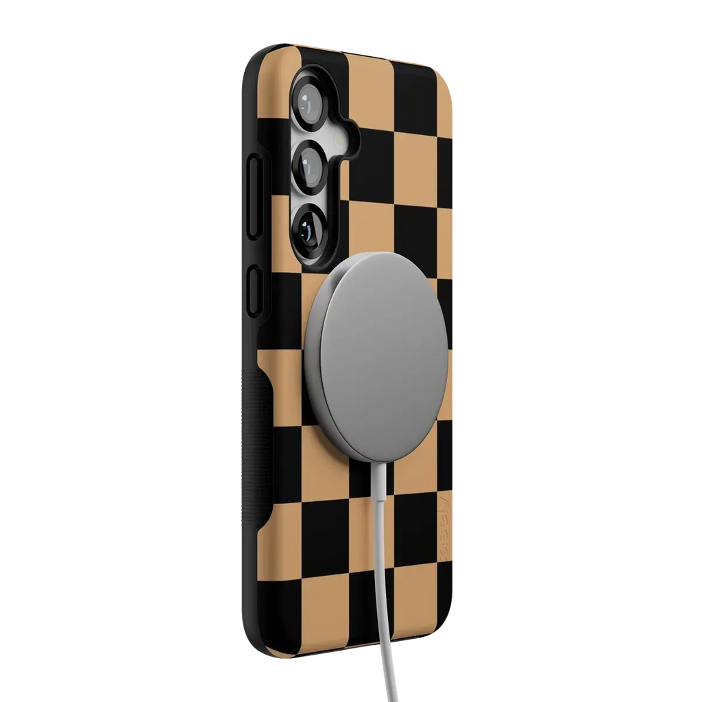 Fit Check | Black & Brown Checkerboard Case