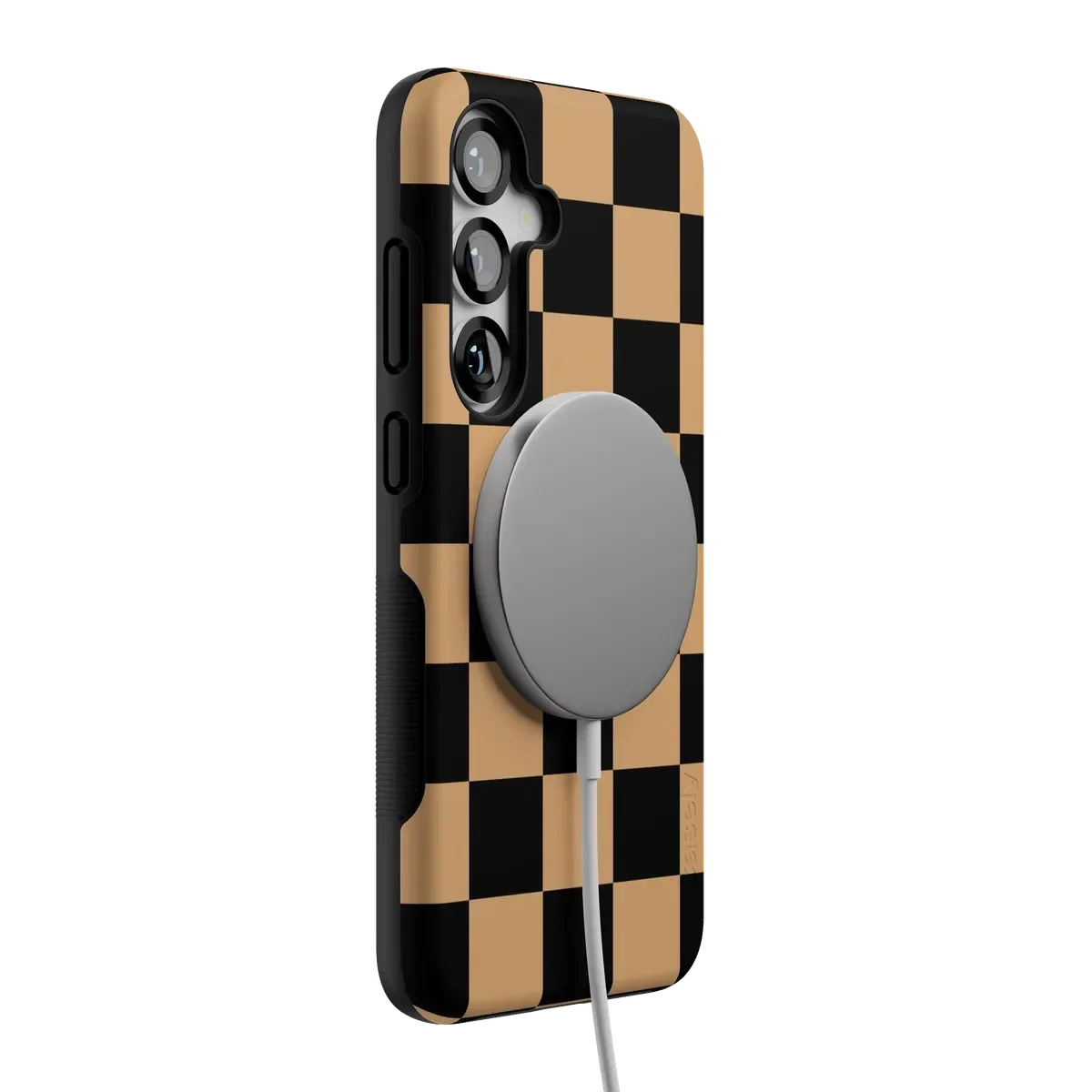 Fit Check | Black & Brown Checkerboard Case
