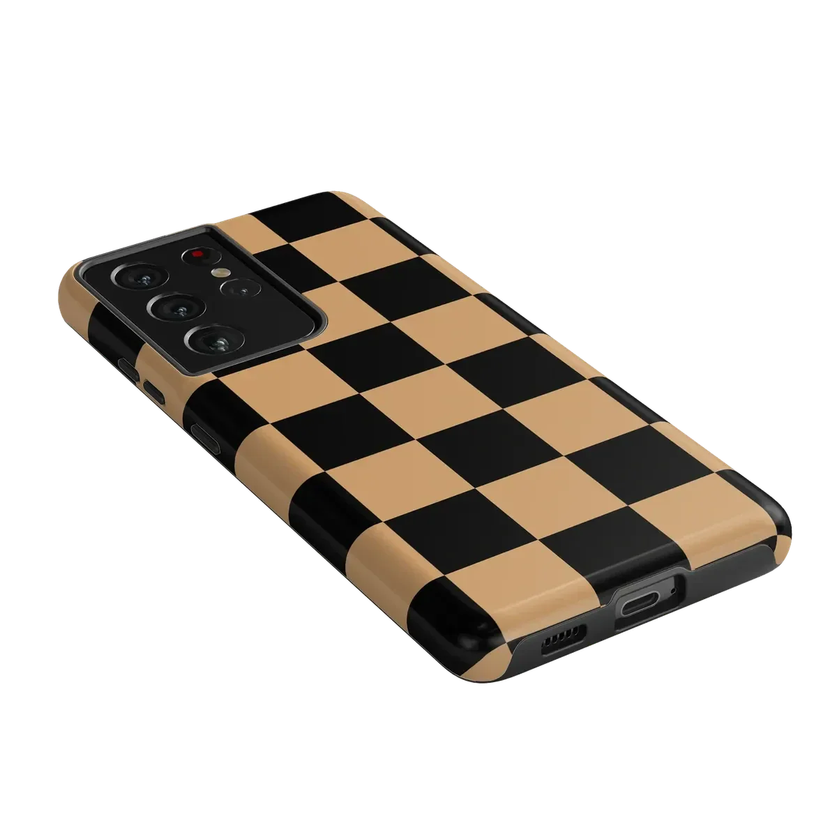 Fit Check | Black & Brown Checkerboard Case