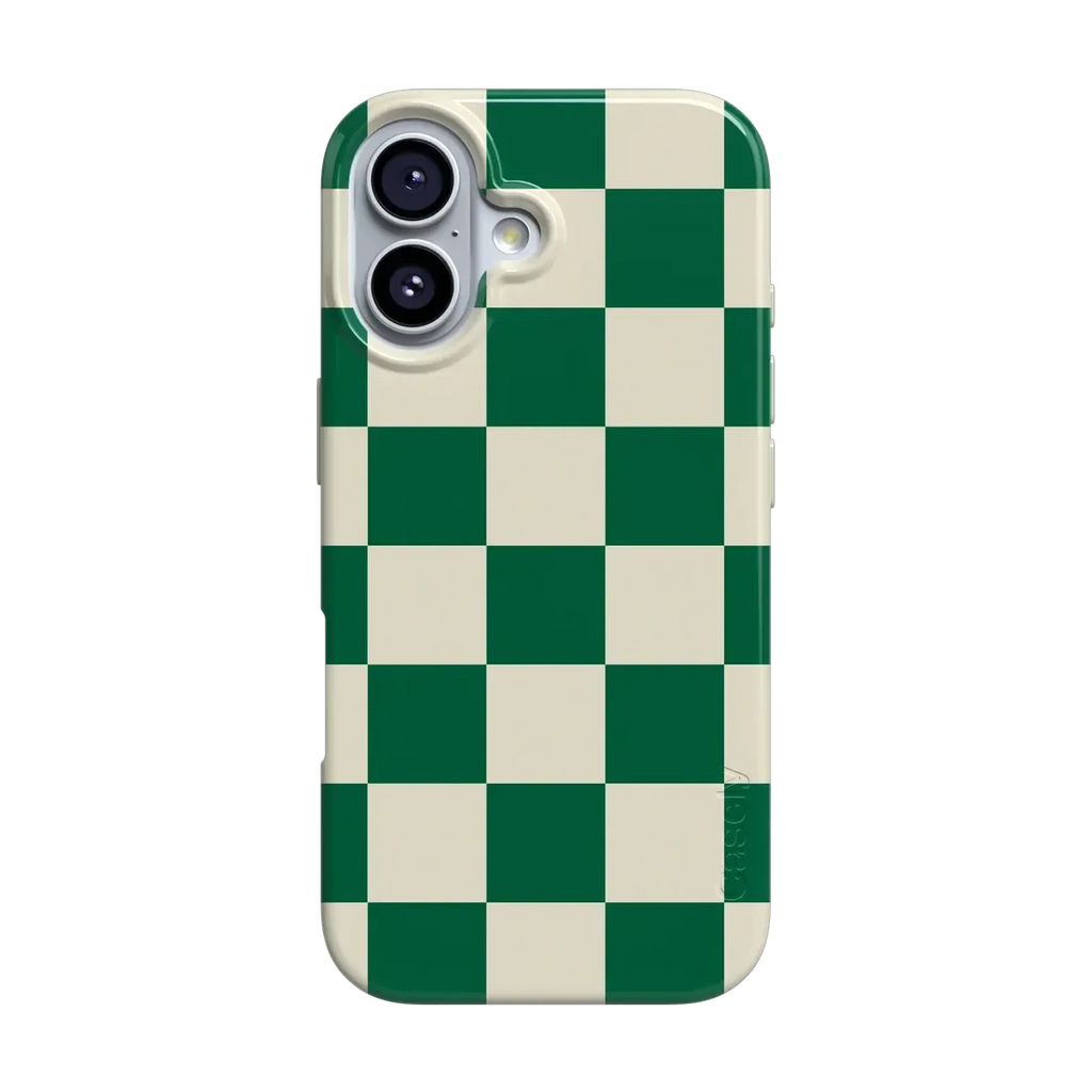 Fit Check | Green Checkerboard Case