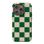 Fit Check | Green Checkerboard Case