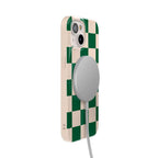 Fit Check | Green Checkerboard Case