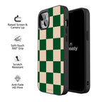 Fit Check | Green Checkerboard Case