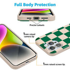 Fit Check | Green Checkerboard Case