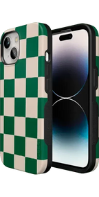 Fit Check | Green Checkerboard Case