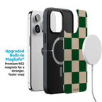 Fit Check | Green Checkerboard Case