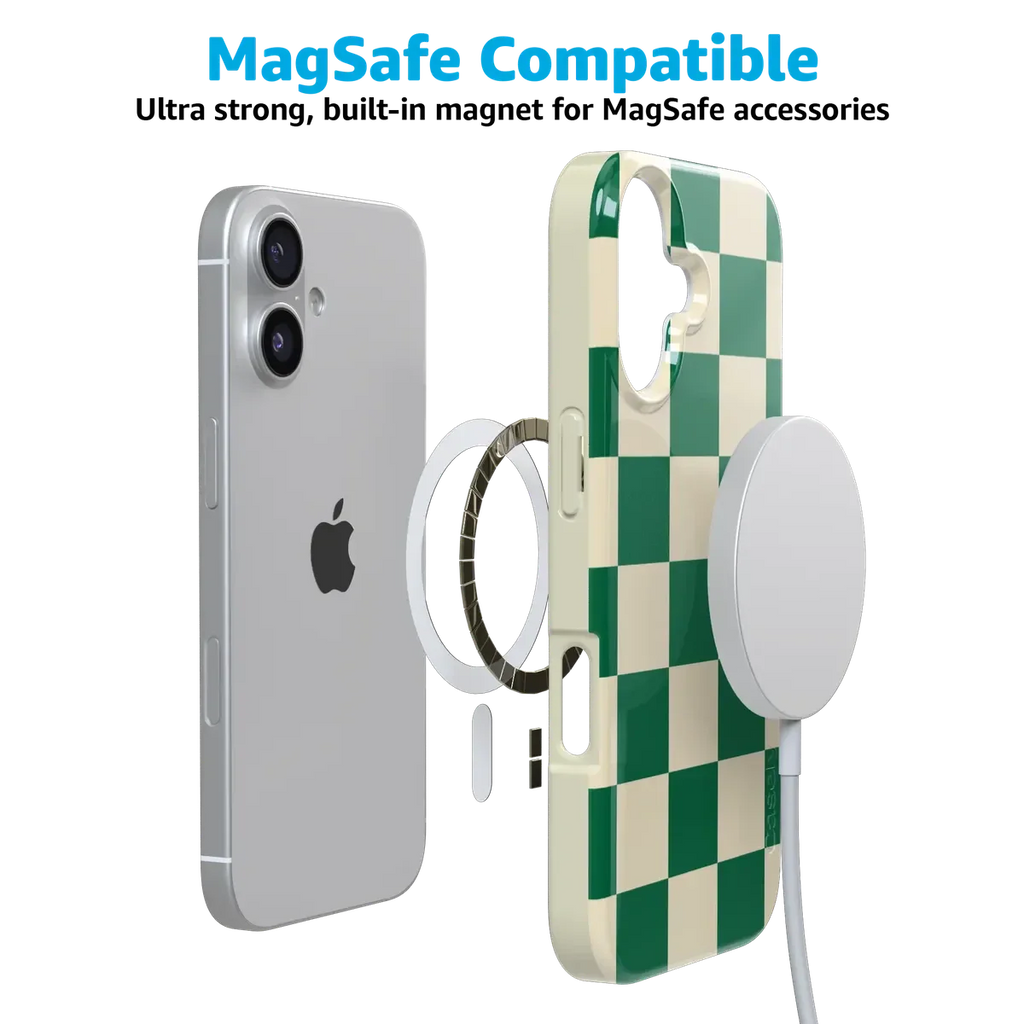 Fit Check | Green Checkerboard Case