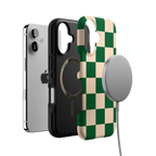 Fit Check | Green Checkerboard Case