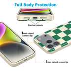 Fit Check | Green Checkerboard Case