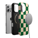 Fit Check | Green Checkerboard Case