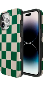 Fit Check | Green Checkerboard Case