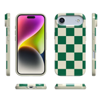 Fit Check | Green Checkerboard Case