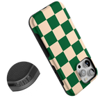 Fit Check | Green Checkerboard Case