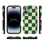 Fit Check | Green Checkerboard Case