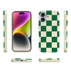 Fit Check | Green Checkerboard Case