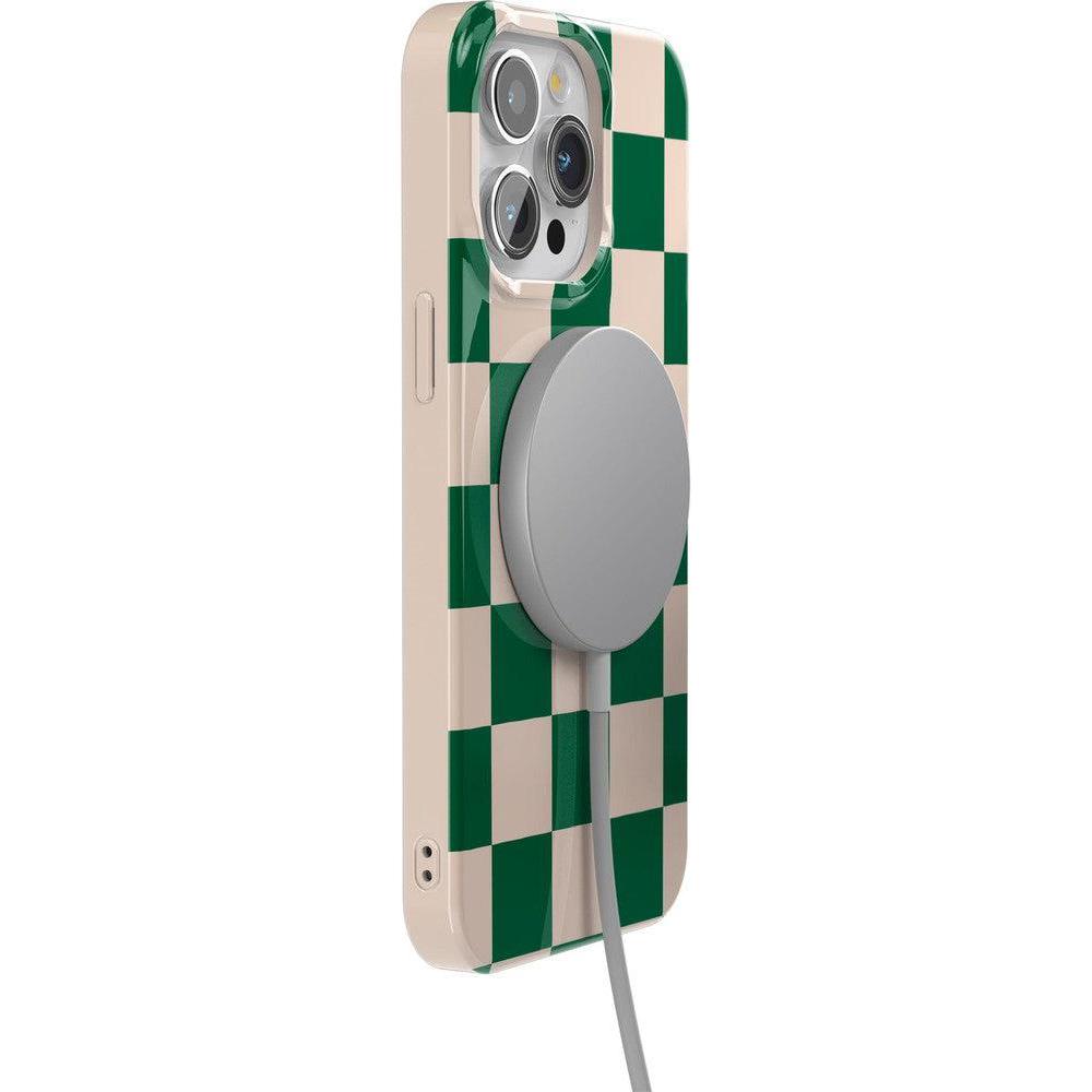 Fit Check | Green Checkerboard Case