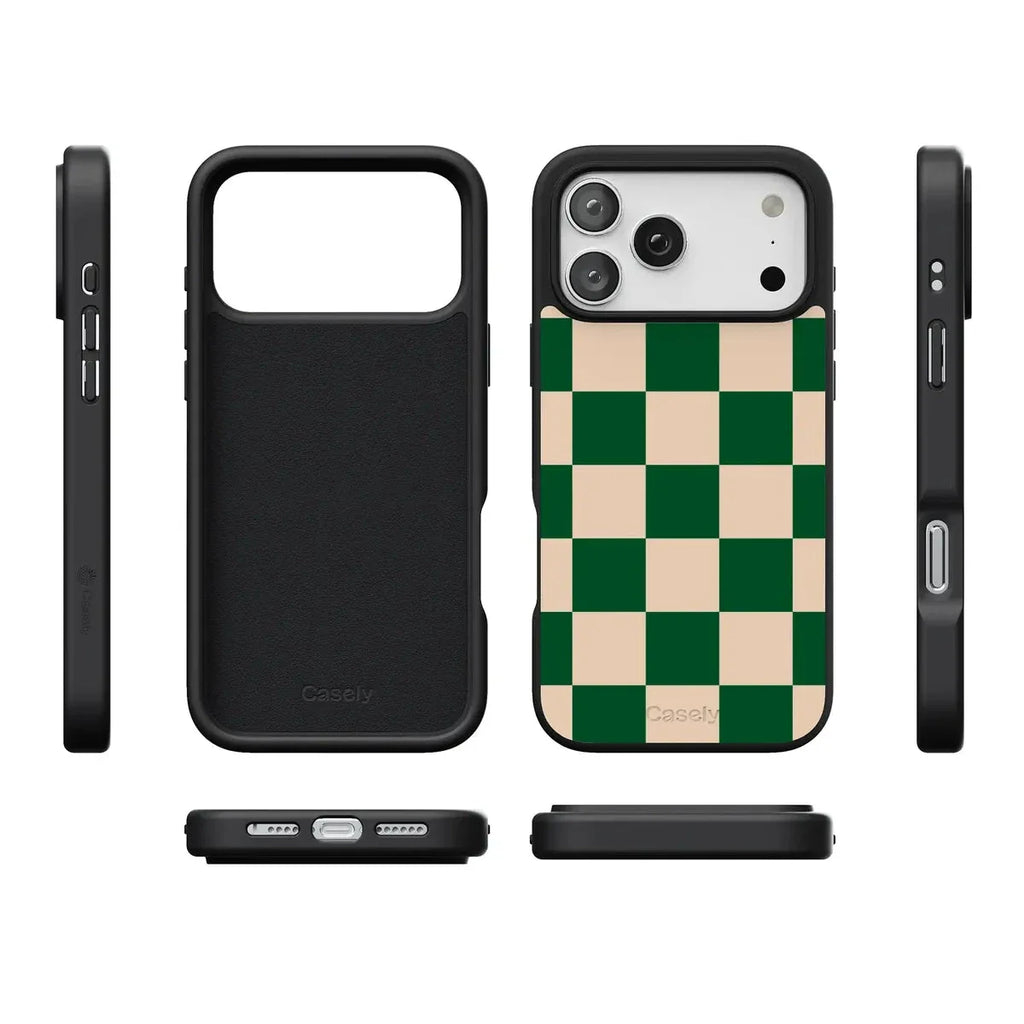 Fit Check | Green Checkerboard Case