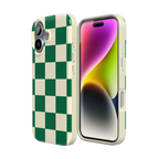 Fit Check | Green Checkerboard Case