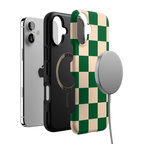 Fit Check | Green Checkerboard Case