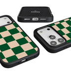 Fit Check | Green Checkerboard Case