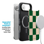 Fit Check | Green Checkerboard Case