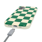 Fit Check | Green Checkerboard Case