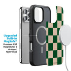 Fit Check | Green Checkerboard Case