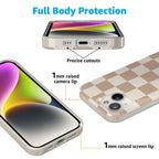 Fit Check | Neutral Checkerboard Case