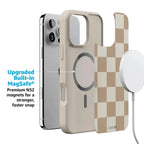 Fit Check | Neutral Checkerboard Case