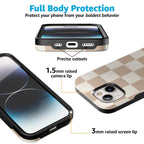 Fit Check | Neutral Checkerboard Case