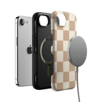 Fit Check | Neutral Checkerboard Case
