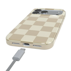 Fit Check | Neutral Checkerboard Case