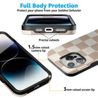 Fit Check | Neutral Checkerboard Case