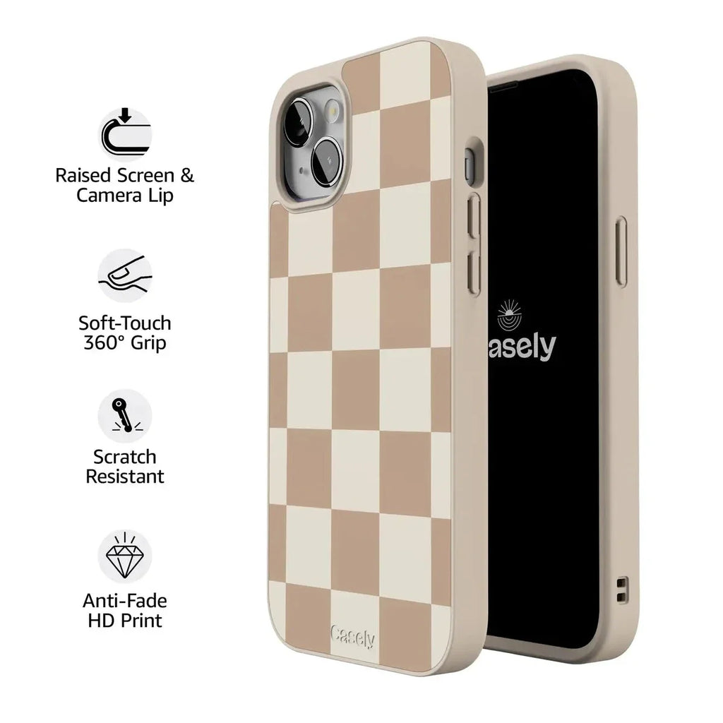 Fit Check | Neutral Checkerboard Case