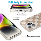 Fit Check | Neutral Checkerboard Case