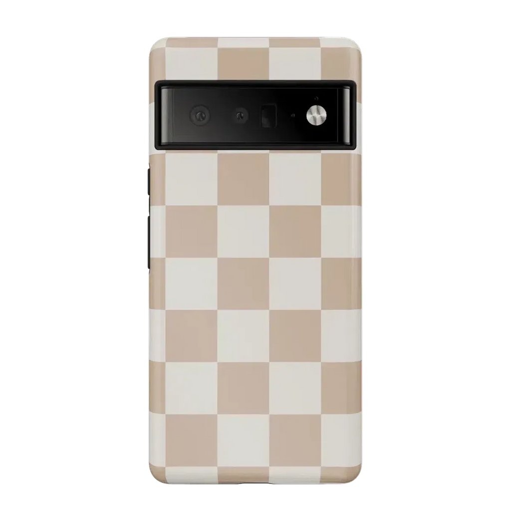 Fit Check | Neutral Checkerboard Google Pixel Case