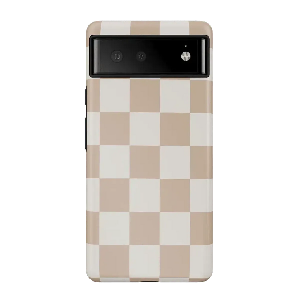 Fit Check | Neutral Checkerboard Google Pixel Case