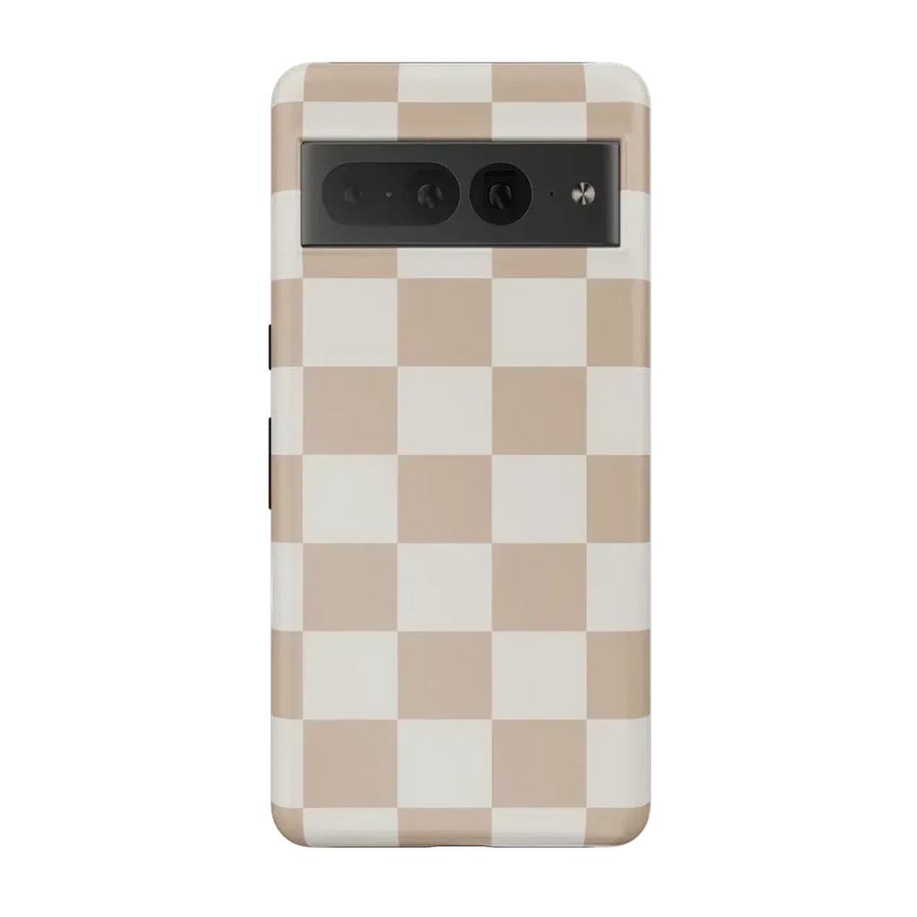 Fit Check | Neutral Checkerboard Google Pixel Case