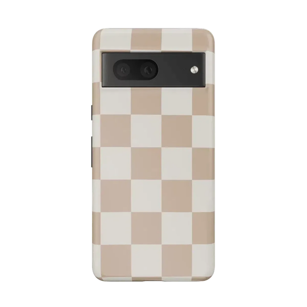 Fit Check | Neutral Checkerboard Google Pixel Case