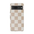 Fit Check | Neutral Checkerboard Google Pixel Case